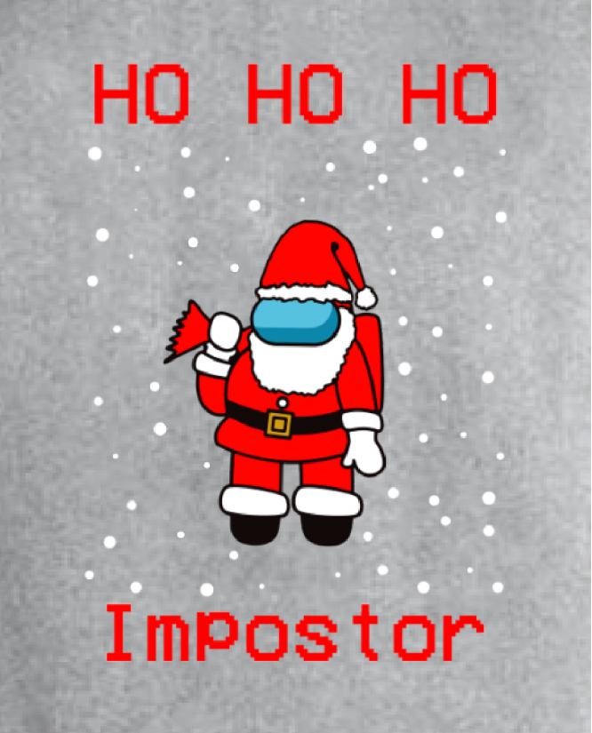  Džemperis   Amoung us ho ho ho impostor